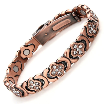 Aurelia Copper Bracelet — Magnetic Wellness Inspired